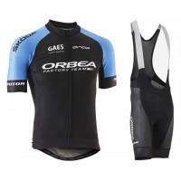 2018 Orbea Factroy Team Blauw Fietskleding Set Wielershirt Korte Mouw+Korte Fietsbroeken Bib 2018 Orbea Factroy Team Blauw Fietskleding Set Wielershirt Korte Mouw+Korte Fietsbroeken Bib