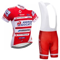 2018 Androni Giocattoli Fietskleding Set Wielershirt Korte Mouw+Korte Fietsbroeken Bib 2018 Androni Giocattoli Fietskleding Set Wielershirt Korte Mouw+Korte Fietsbroeken Bib
