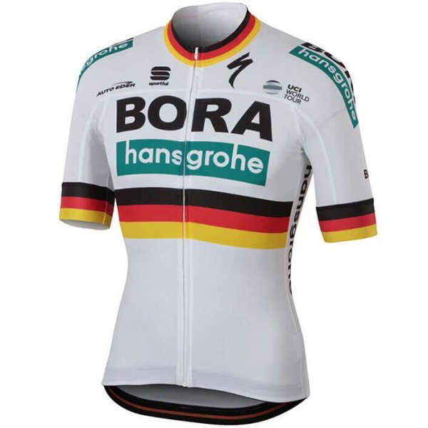 BORA-Hansgrohe German Champions 2018 Wielershirt Korte Mouw