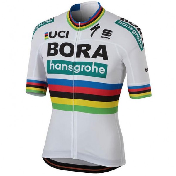 BORA- Hansgrohe World Champion Team 2018 Wielershirt Korte Mouw