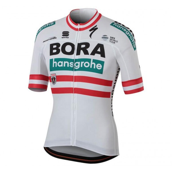 BORA-Hansgrohe Austrian Champion 2018 Wielershirt Korte Mouw