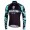 BIANCHI MILANO Brennero Zwart/Celeste Wielershirt Lange Mouw