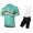 Bianchi Milano Fietskleding Set Wielershirt Korte Mouwen+Korte Fietsbroeken Bib