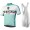 Bianchi Milano Attone White Fietskleding Set Wielershirt Korte Mouwen+Korte Fietsbroeken Bib