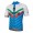 Bianchi Milano Tiera Blue White Wielershirt Korte Mouwen