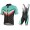 Bianchi Milano Tiera Blue Black Fietskleding Set Wielershirt Korte Mouwen+Korte Fietsbroeken Bib