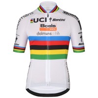 Boels Dolmans 2018 World Champion Wielershirt Korte Mouw Boels Dolmans 2018 World Champion Wielershirt Korte Mouw