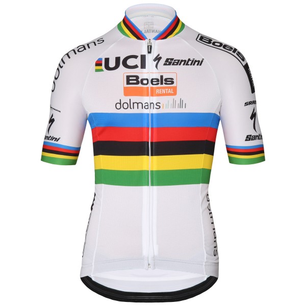 Boels Dolmans 2018 World Champion Wielershirt Korte Mouw