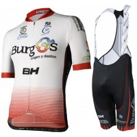 Burgos BH Pro Team 2018 Fietskleding Set Wielershirt Korte Mouw+Korte Fietsbroeken Bib Burgos BH Pro Team 2018 Fietskleding Set Wielershirt Korte Mouw+Korte Fietsbroeken Bib
