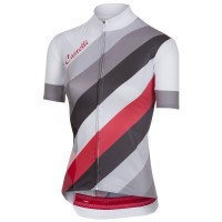 Castelli Prisma-Blanc Dames Wielershirt Korte Mouw