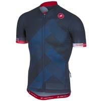 Castelli Free AR 4.1 Blauw Wielershirt Korte Mouw