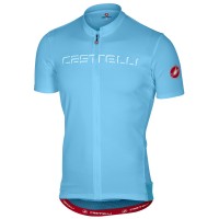 Castelli Prologo 5 Blauw Wielershirt Korte Mouw Castelli Prologo 5 Blauw Wielershirt Korte Mouw
