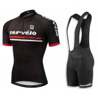 2018 Cervelo 3T Zwart Fietskleding Set Wielershirt Korte Mouw+Korte Fietsbroeken Bib 2018 Cervelo 3T Zwart Fietskleding Set Wielershirt Korte Mouw+Korte Fietsbroeken Bib