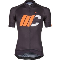 Cipollini Prestige Zwart Oranje Wielershirt Korte Mouw