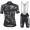 Cipollini Camouflage-Black Green Fietskleding Set Wielershirt Korte Mouw+Korte Fietsbroeken Bib