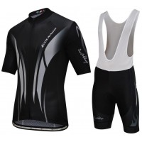 Colnago Master Pissei Zwart Grijs Fietskleding Set Wielershirt Korte Mouw+Korte Fietsbroeken Bib Colnago Master Pissei Zwart Grijs Fietskleding Set Wielershirt Korte Mouw+Korte Fietsbroeken Bib