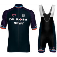 TEAM DE ROSA SANTINI 2018 Fietskleding Set Wielershirt Korte Mouw+Korte Fietsbroeken Bib TEAM DE ROSA SANTINI 2018 Fietskleding Set Wielershirt Korte Mouw+Korte Fietsbroeken Bib