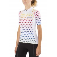 Endura Triangulate Dames Wit 2018 Wielershirt Korte Mouw