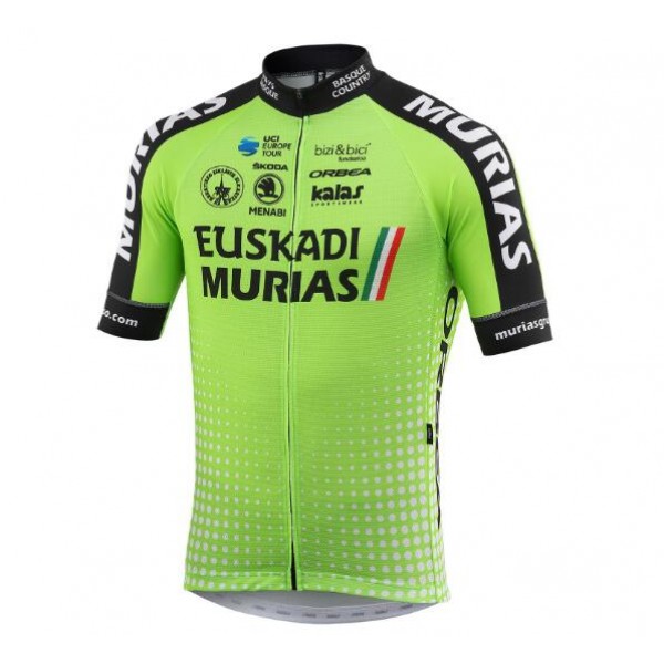 EUSKADI MURIAS 2018 TEAM Wielershirt Korte Mouw