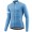 Giant Podium Wielershirt Lange Mouw Cyan/White