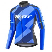 Giant Elevate Wielershirt Lange Mouw Blue