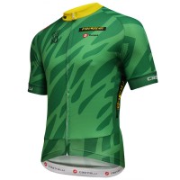 Giro D'Italia U23 2018 Groen Wielershirt Korte Mouw Giro D'Italia U23 2018 Groen Wielershirt Korte Mouw