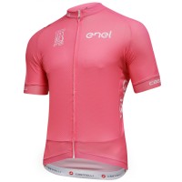 Giro D'Italia U23 2018 Rosa Wielershirt Korte Mouw Giro D'Italia U23 2018 Rosa Wielershirt Korte Mouw