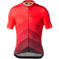 Mavic Cosmic Gradiant Rood Wielershirt Korte Mouw Mavic Cosmic Gradiant Rood Wielershirt Korte Mouw