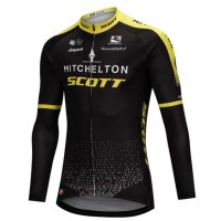 Mitchelton Scott 2018 Wielershirt Lange Mouw Mitchelton Scott 2018 Wielershirt Lange Mouw