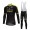 Mitchelton Scott 2018 Fietskleding Set Wielershirt Lange Mouw+Lange Fietsbroeken Bib