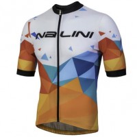 Nalini AHS Discesa Blue Wielershirt Korte Mouw Nalini AHS Discesa Blue Wielershirt Korte Mouw