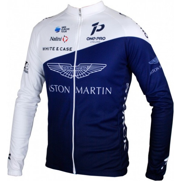 ONE PRO CYCLING 2018 Aston Martin Wielershirt Lange Mouw