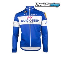 2018 Quick Step Floors Blauw Wielershirt Lange Mouw 2018 Quick Step Floors Blauw Wielershirt Lange Mouw