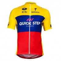 Quick Step Floors Ecuadorian Champion 2018 Wielershirt Korte Mouw Quick Step Floors Ecuadorian Champion 2018 Wielershirt Korte Mouw