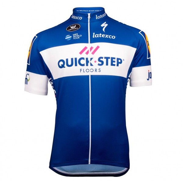 2018 Quick Step Floors Wielershirt Korte Mouw