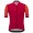 Santini Redux Rood Wielershirt Korte Mouw