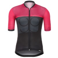Santini Sleek 99 Rood Wielershirt Korte Mouw Santini Sleek 99 Rood Wielershirt Korte Mouw