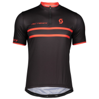 SCOTT RC TEAM 20 Wielershirt Korte Mouw Black/Fiery Red SCOTT RC TEAM 20 Wielershirt Korte Mouw Black/Fiery Red
