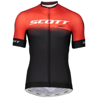 Scott RC PRO Wielershirt Korte Mouw Fiery Red/Black Scott RC PRO Wielershirt Korte Mouw Fiery Red/Black