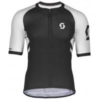 Scott RC PREMIUM CLIMBER Wielershirt Korte Mouw Black/White