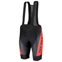 SCOTT RC PRO Korte Fietsbroeken Bib Black/Fiery Red SCOTT RC PRO Korte Fietsbroeken Bib Black/Fiery Red