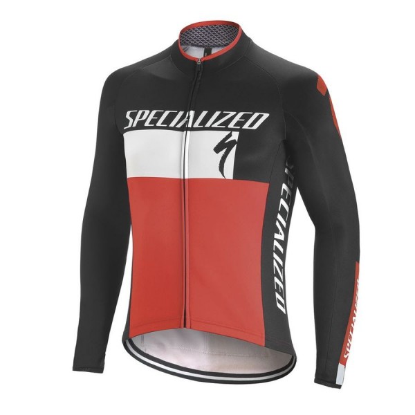 Specialized Element RBX Comp Logo-Wit M/L Wielershirt Lange Mouw