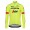 Trek Segafredo 2018 Fluo Geel Wielershirt Lange Mouw