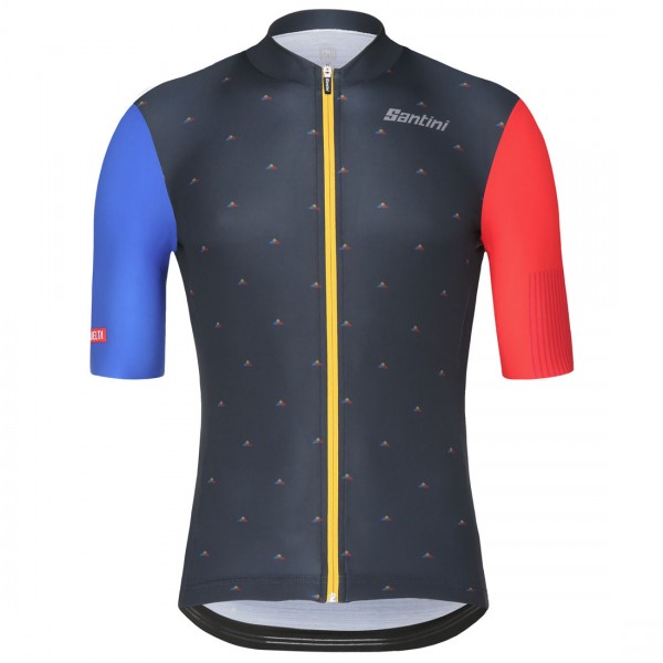 Vuelta Espana 2018 Andorra Wielershirt Korte Mouw