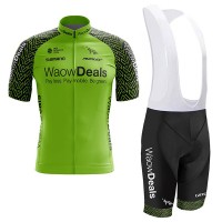 2018 WAOWDEALS Fietskleding Set Wielershirt Korte Mouw+Korte Fietsbroeken Bib 2018 WAOWDEALS Fietskleding Set Wielershirt Korte Mouw+Korte Fietsbroeken Bib