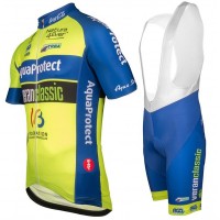 WB AQUA PROTECT VERANCLASSIC 2018 Fietskleding Set Wielershirt Korte Mouw+Korte Fietsbroeken Bib WB AQUA PROTECT VERANCLASSIC 2018 Fietskleding Set Wielershirt Korte Mouw+Korte Fietsbroeken Bib