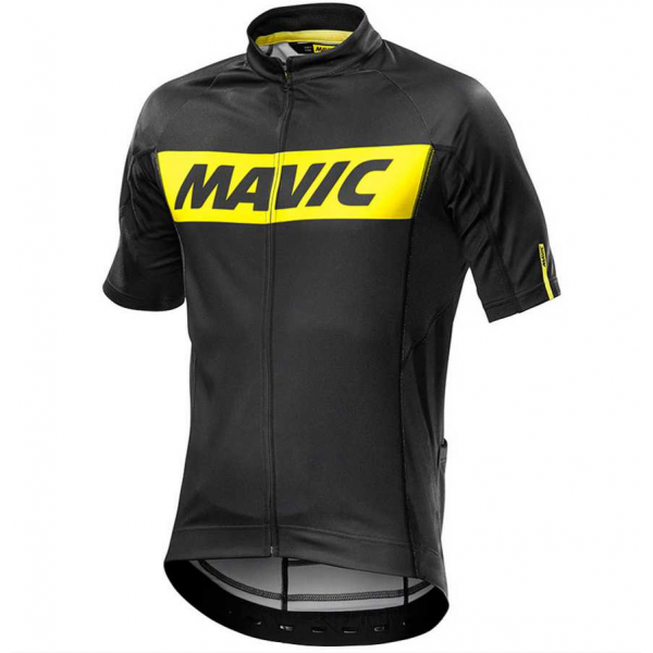 2016 Mavic Wielershirt Met Korte Mouwen Zwart