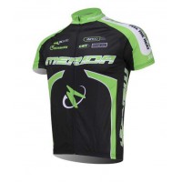 Merida 2014 Wielershirt Met Korte Mouwen Zwart Groen Merida 2014 Wielershirt Met Korte Mouwen Zwart Groen