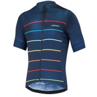 2017 Morvelo Nauty Nth Wielershirt Met Korte Mouwen Blauw 2017 Morvelo Nauty Nth Wielershirt Met Korte Mouwen Blauw