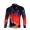 Nalini Pro Team Wielershirts Lange Mouwen Rood Zwart